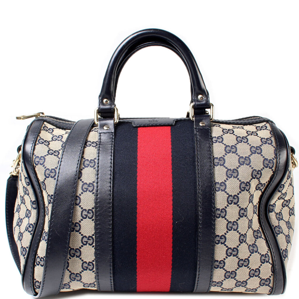 Gucci Boston Canvas Travel Bag Canvas 8E733741