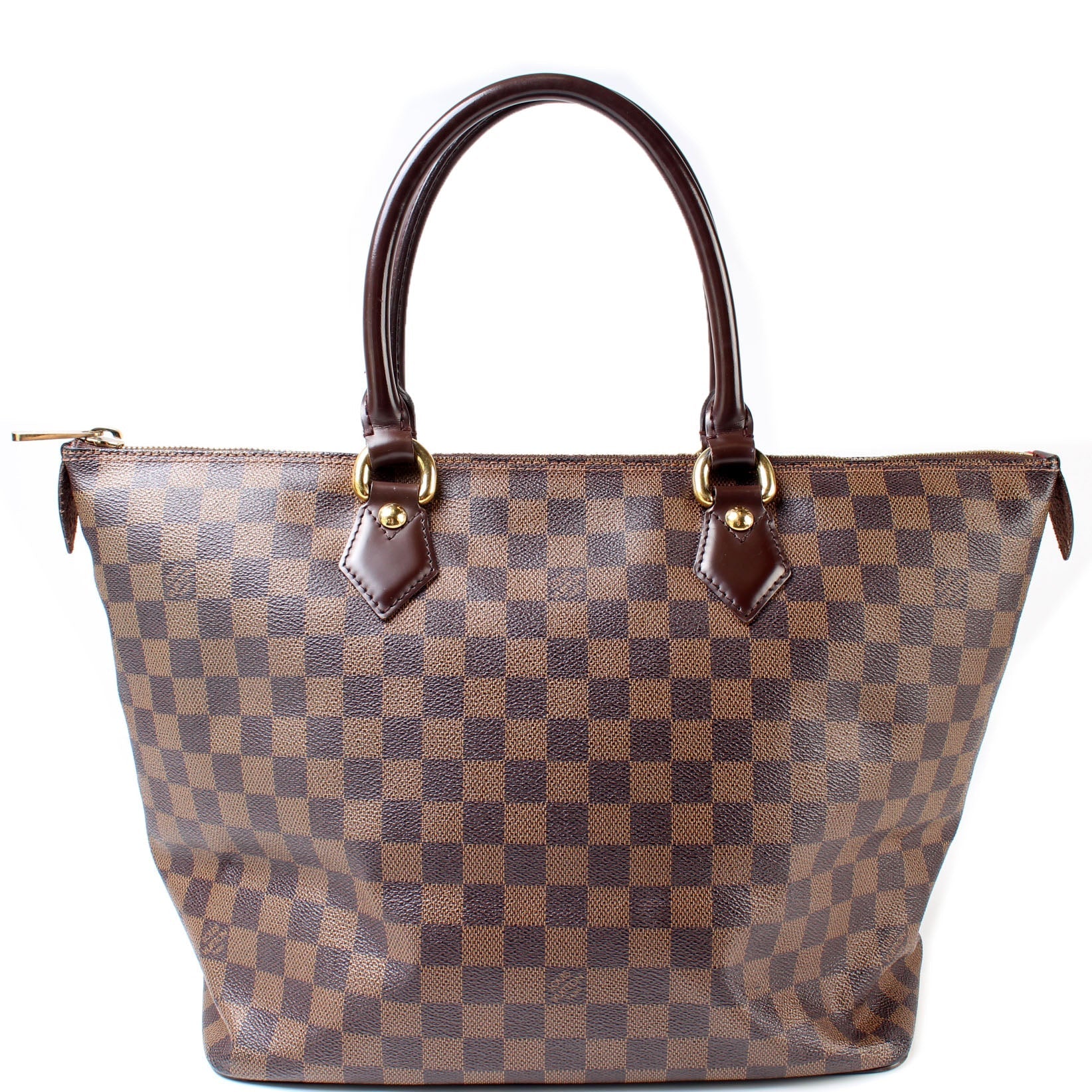 Louis Vuitton Saleya Ebene MM Damier Handbag