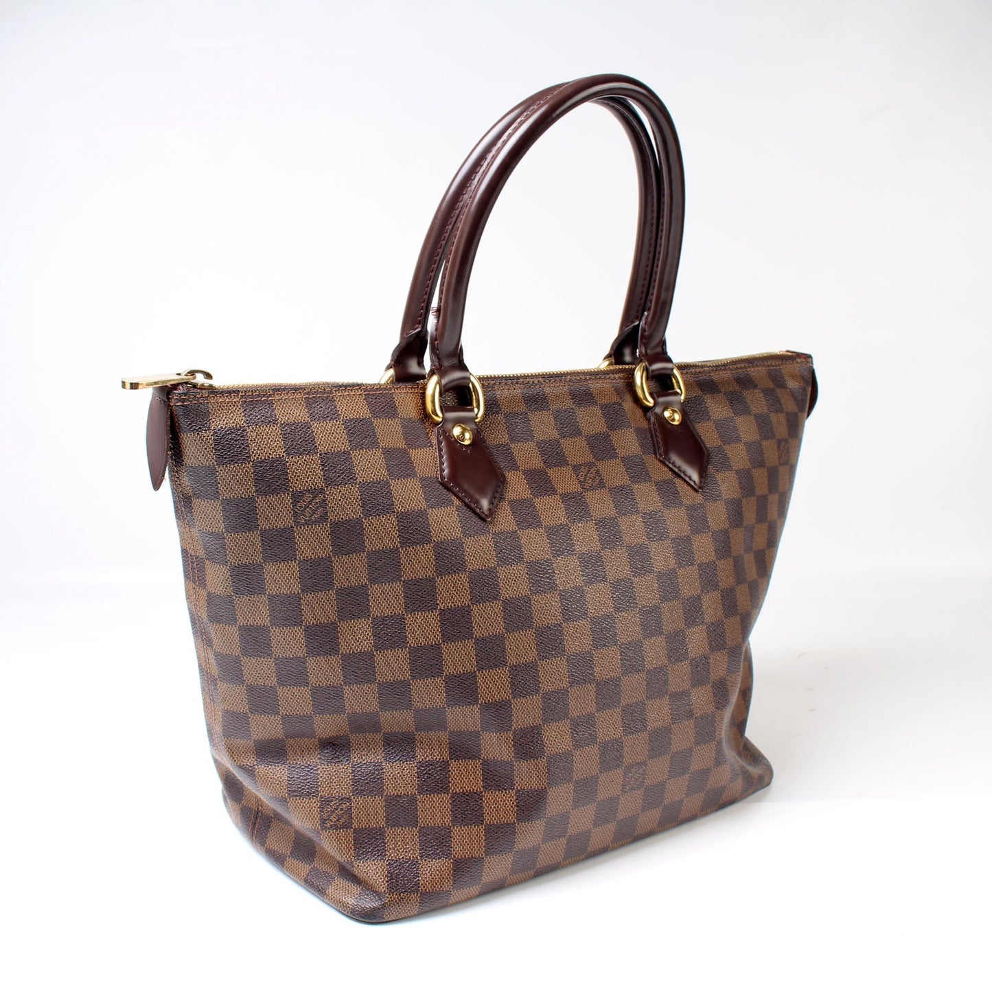 Louis Vuitton Saleya Ebene MM Damier Handbag