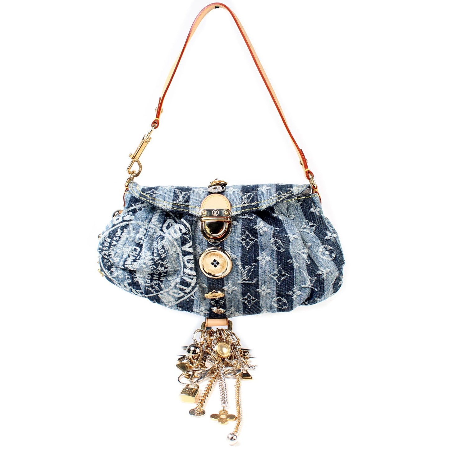 Louis Vuitton Pleaty Raye 12 Charms Key Chain