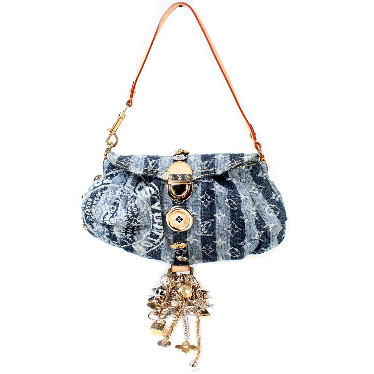 Louis Vuitton Pleaty Raye 12 Charms Key Chain