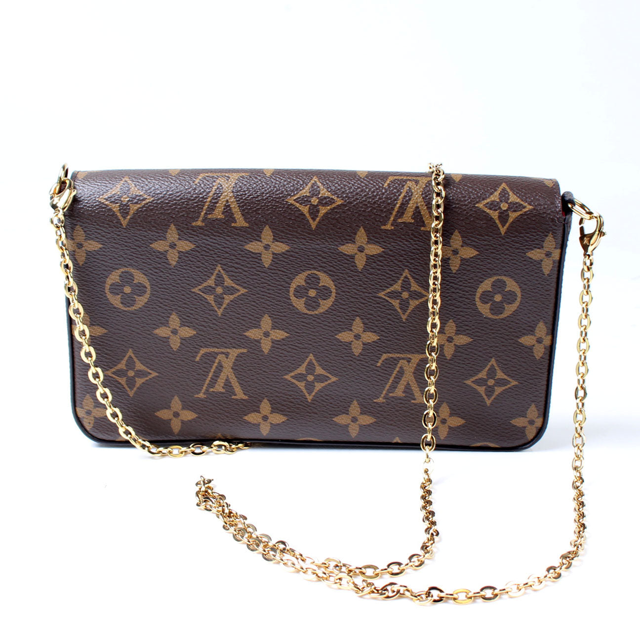 Louis Vuitton Pochette Felicie Monogram Clutch Bag Monogram 42