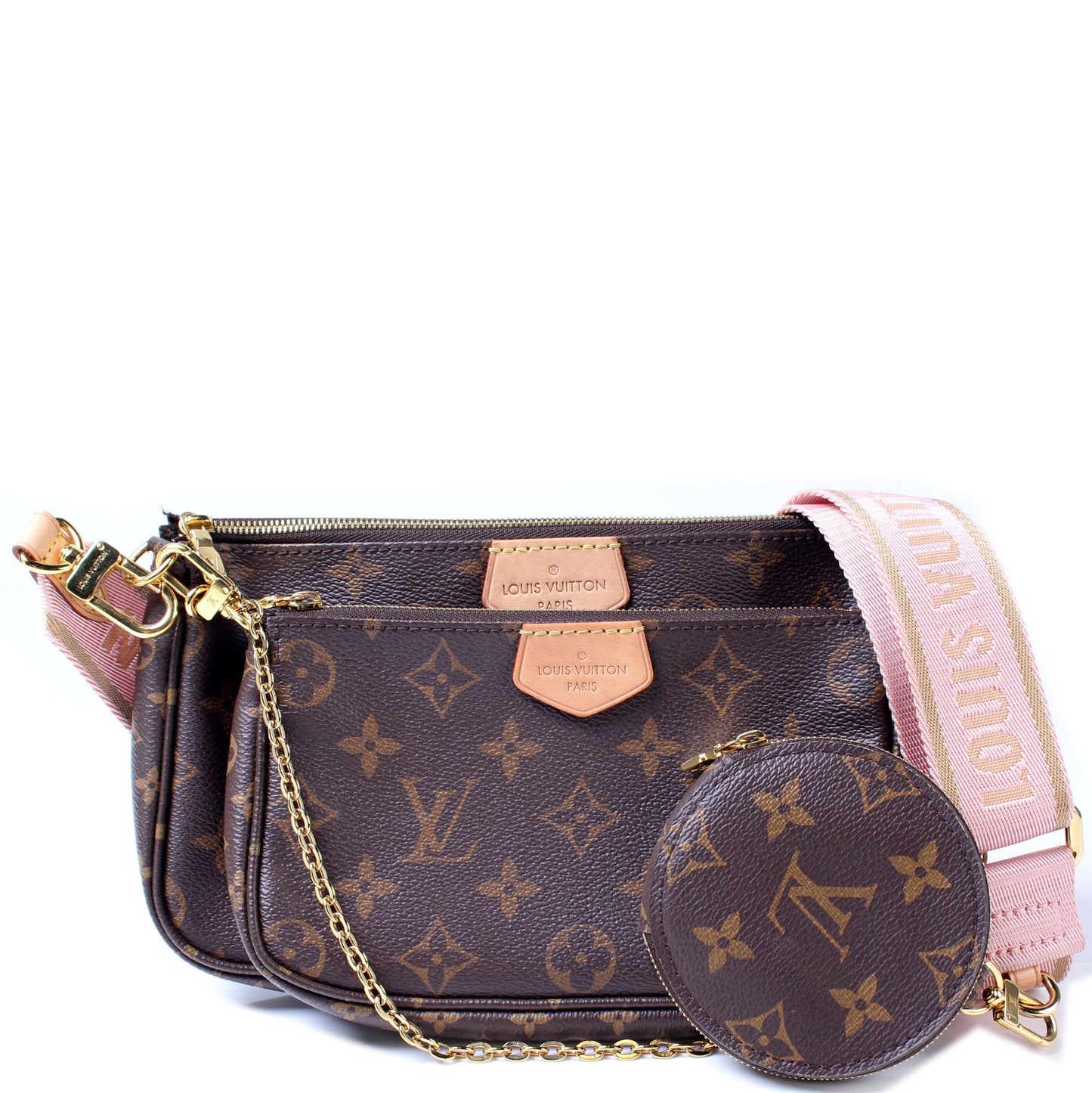 Louis Vuitton Multi Pochette Monogram Clutch Bag