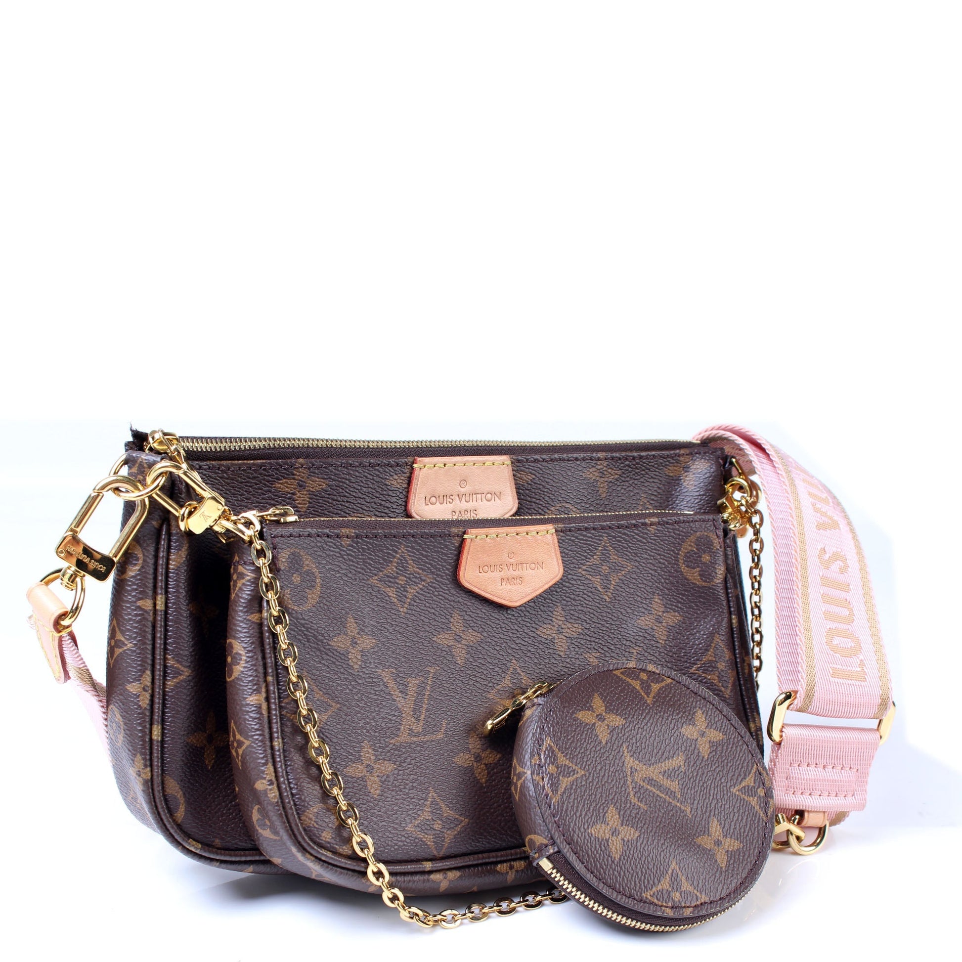 Louis Vuitton Multi Pochette Monogram Clutch Bag