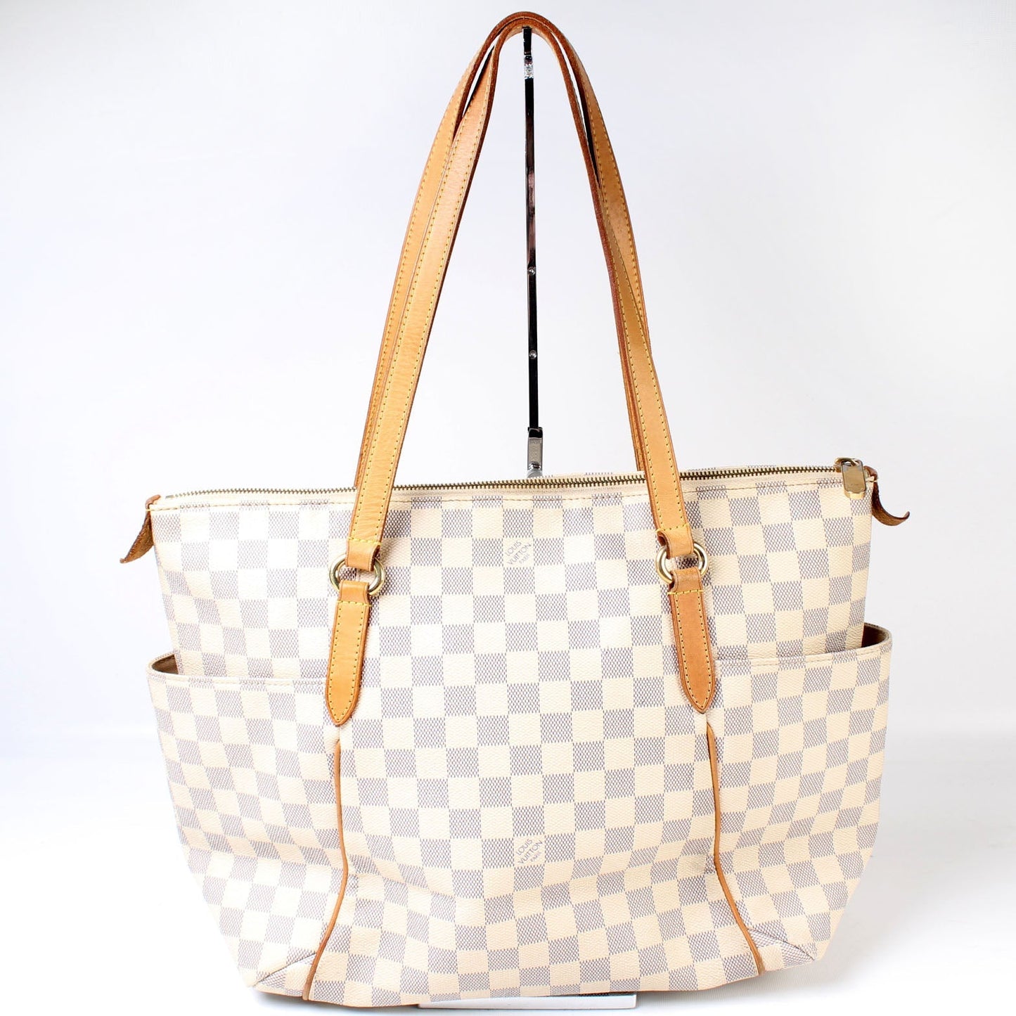Louis Vuitton Totally Azur MM Damier Handbag Azur 4