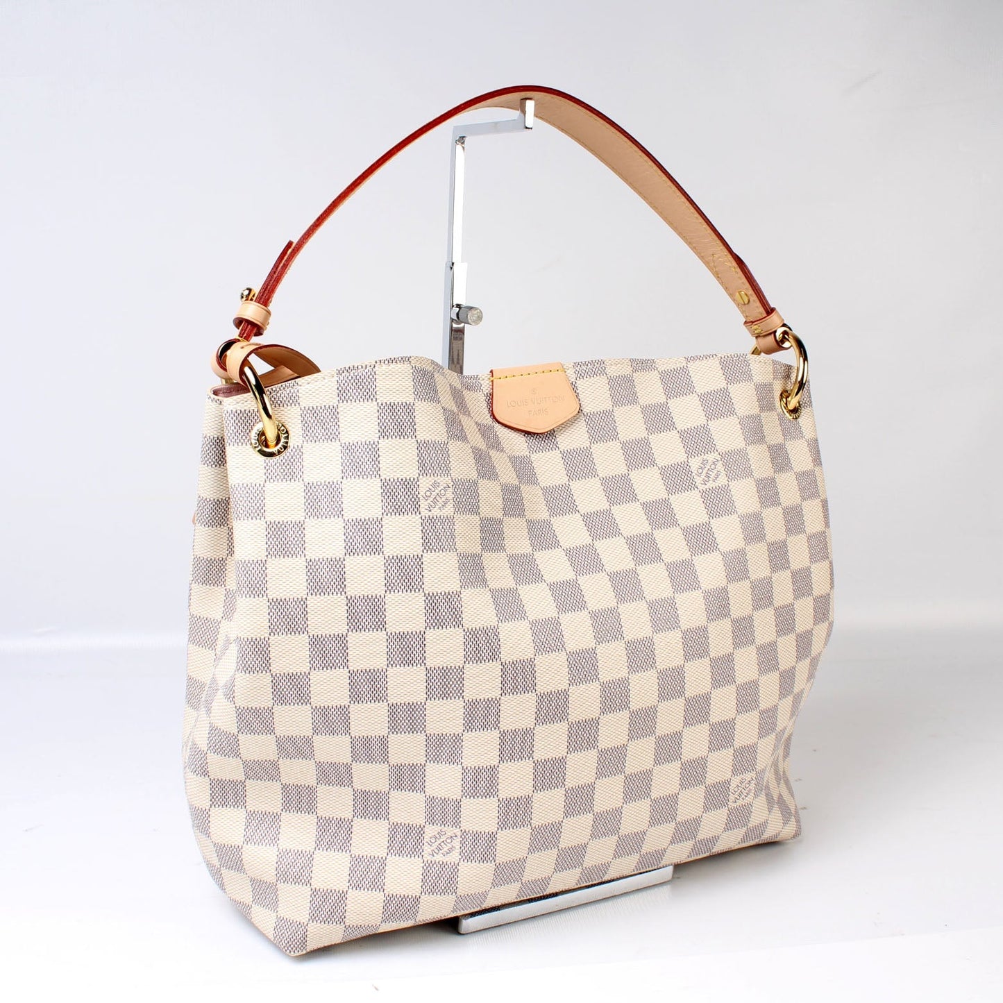 Louis Vuitton Graceful PM Azur Damier Handbag Azur 0C624516
