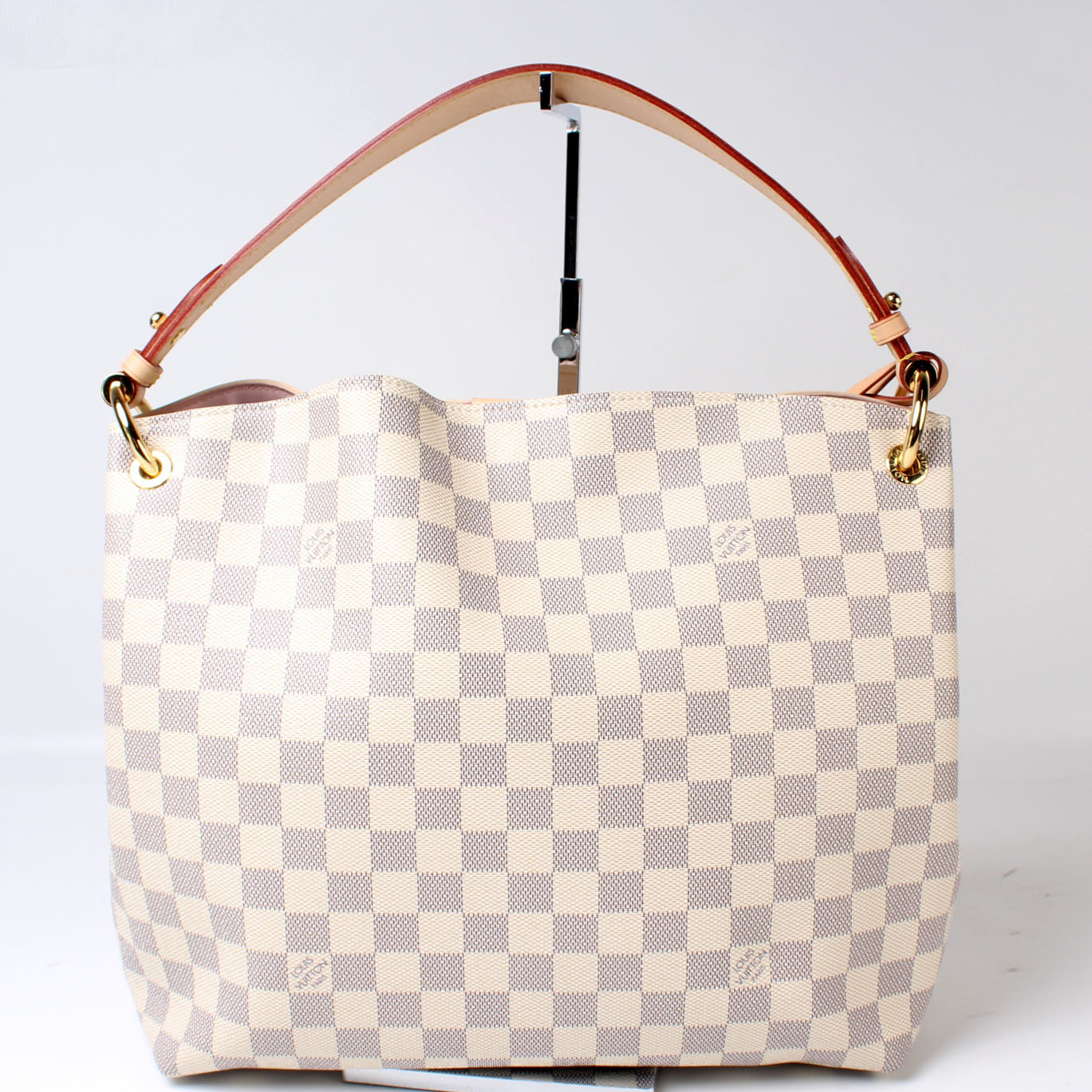 Louis Vuitton Graceful PM Azur Damier Handbag Azur 0C624516