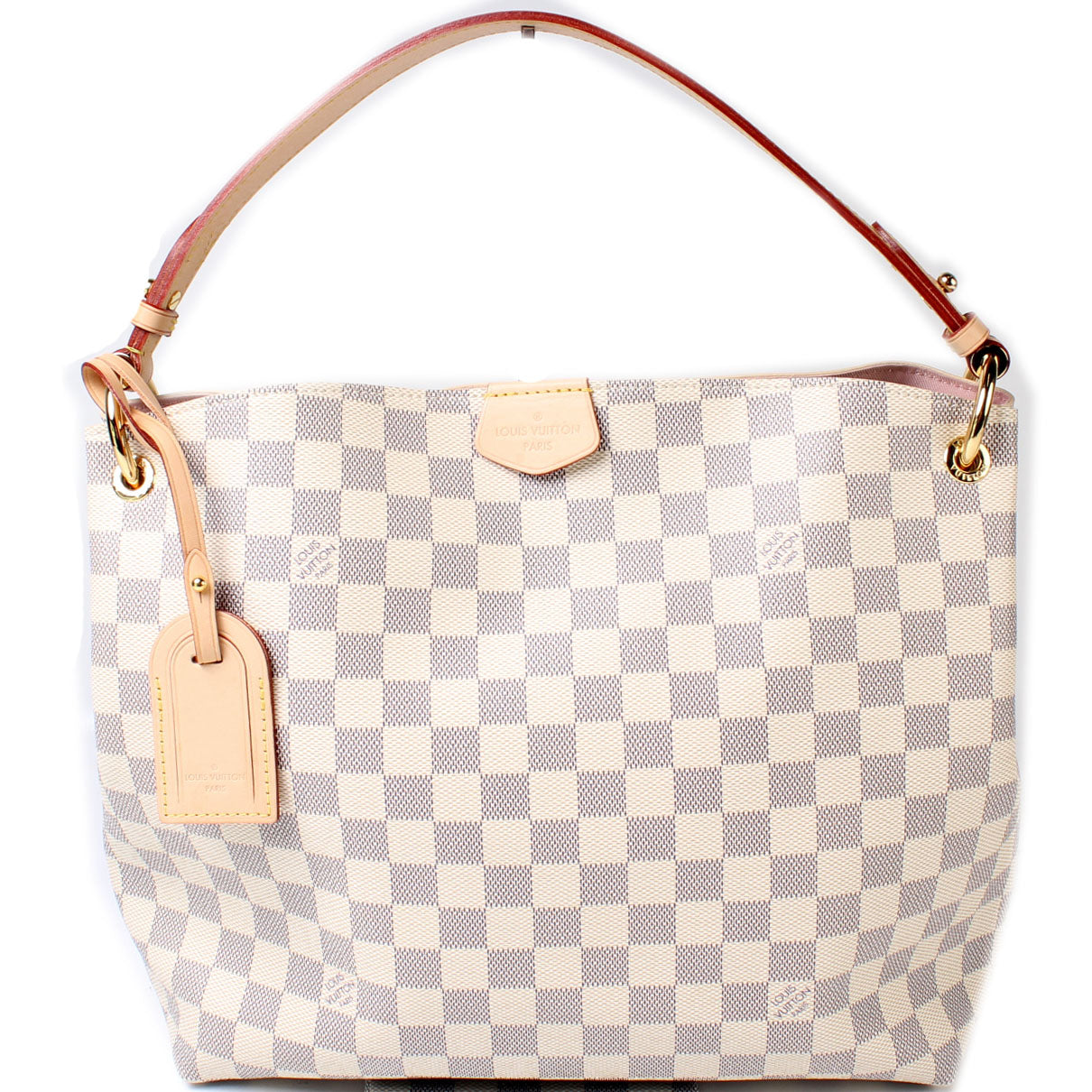 Louis Vuitton Graceful PM Azur Damier Handbag Azur 0C624516