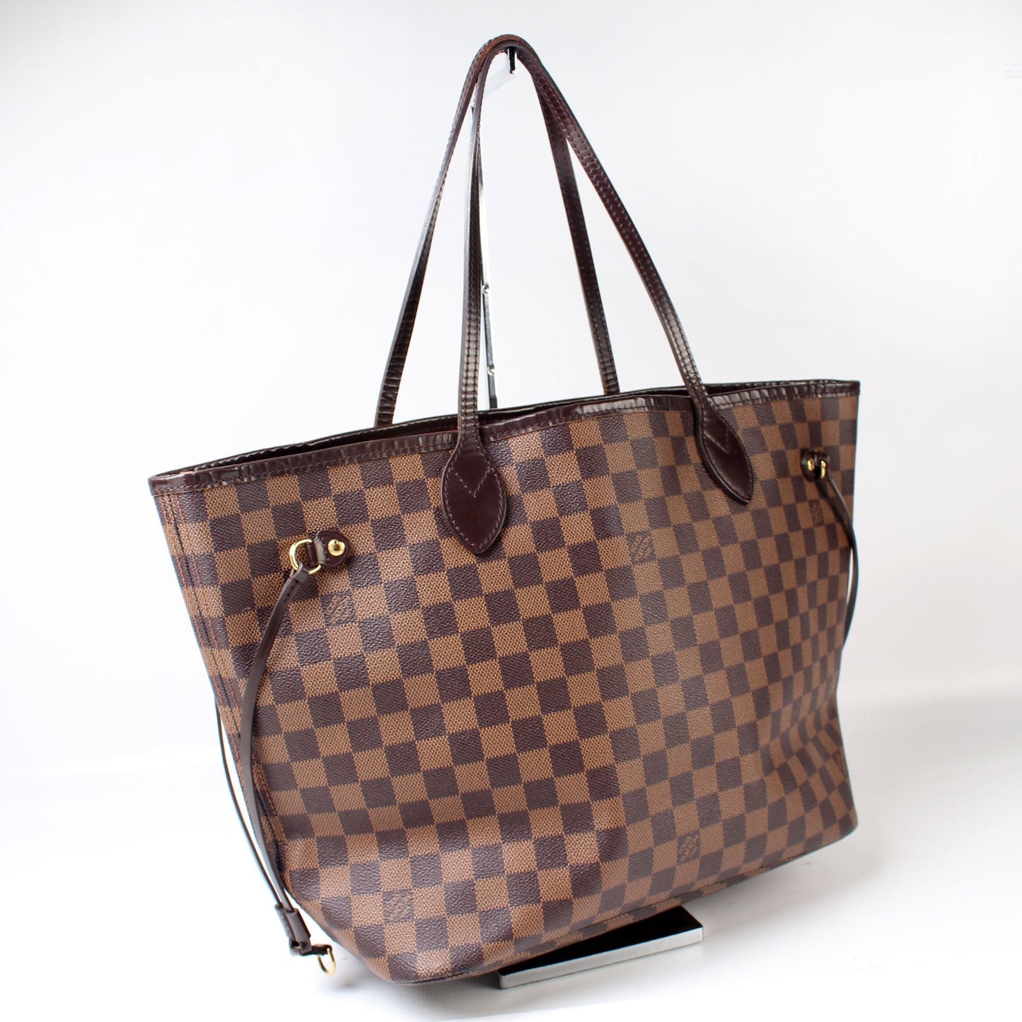 Louis Vuitton Neverfull MM Ebene Damier Tote Bag 26