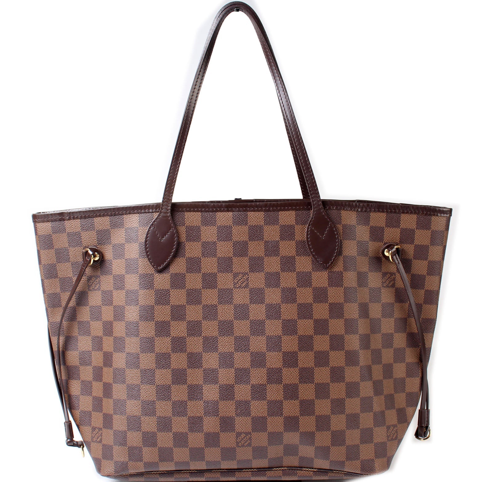 Louis Vuitton Neverfull MM Ebene Damier Tote Bag 27