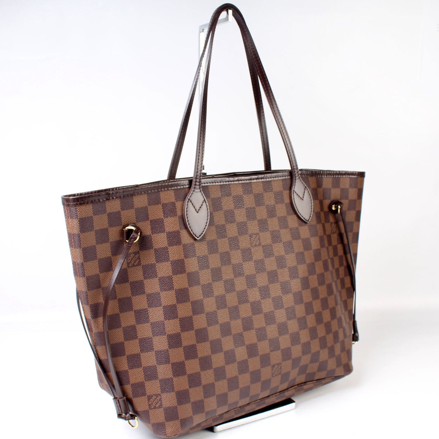 Louis Vuitton Neverfull MM Ebene Damier Tote Bag 27
