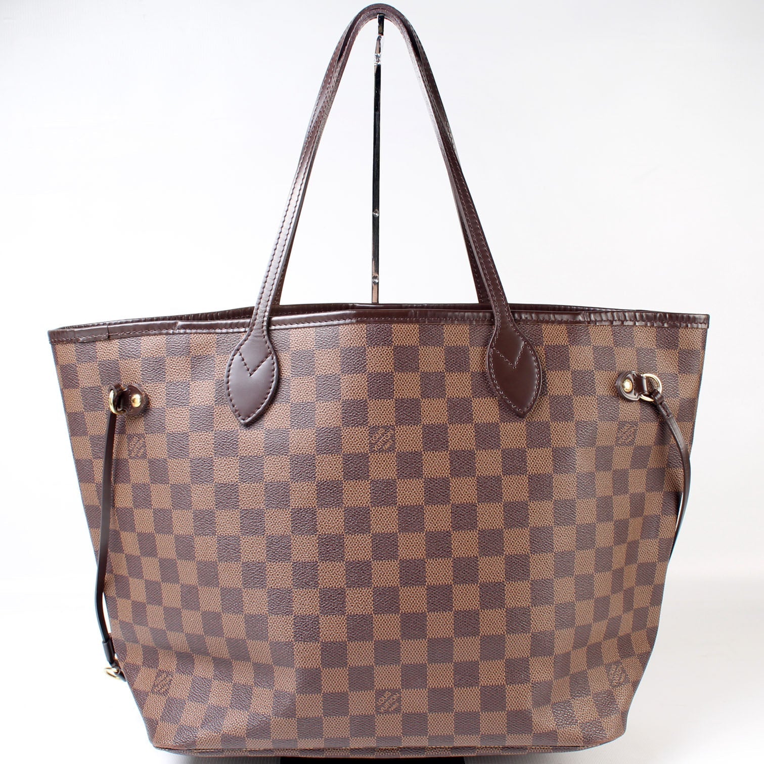 Louis Vuitton Neverfull MM Ebene Damier Tote Bag 27