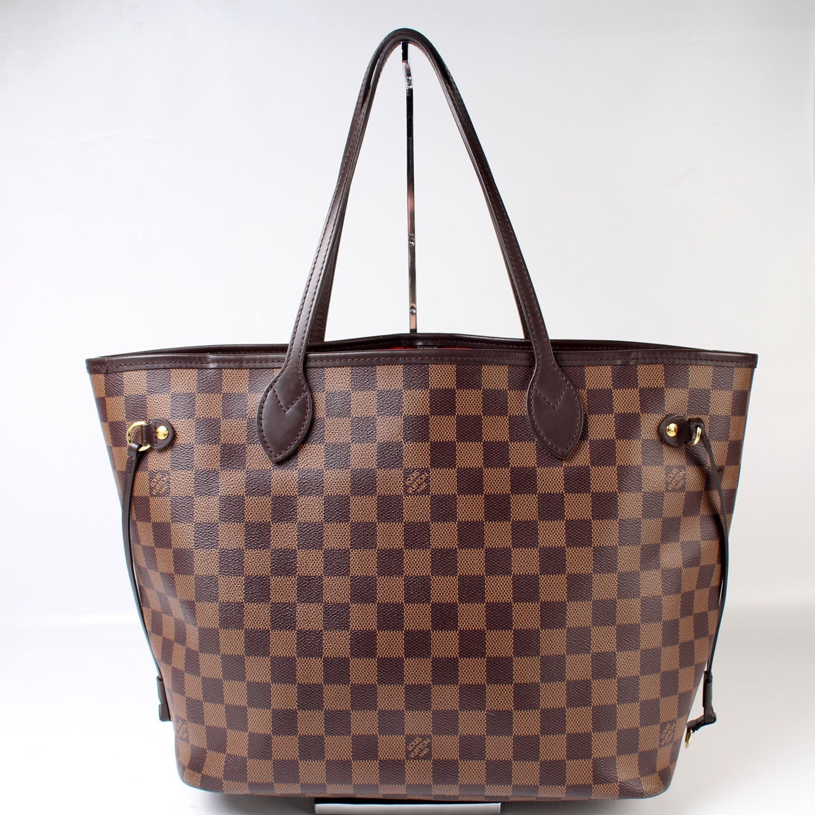Louis Vuitton Neverfull MM Ebene Damier Wallet Case Ebene A52D68A0