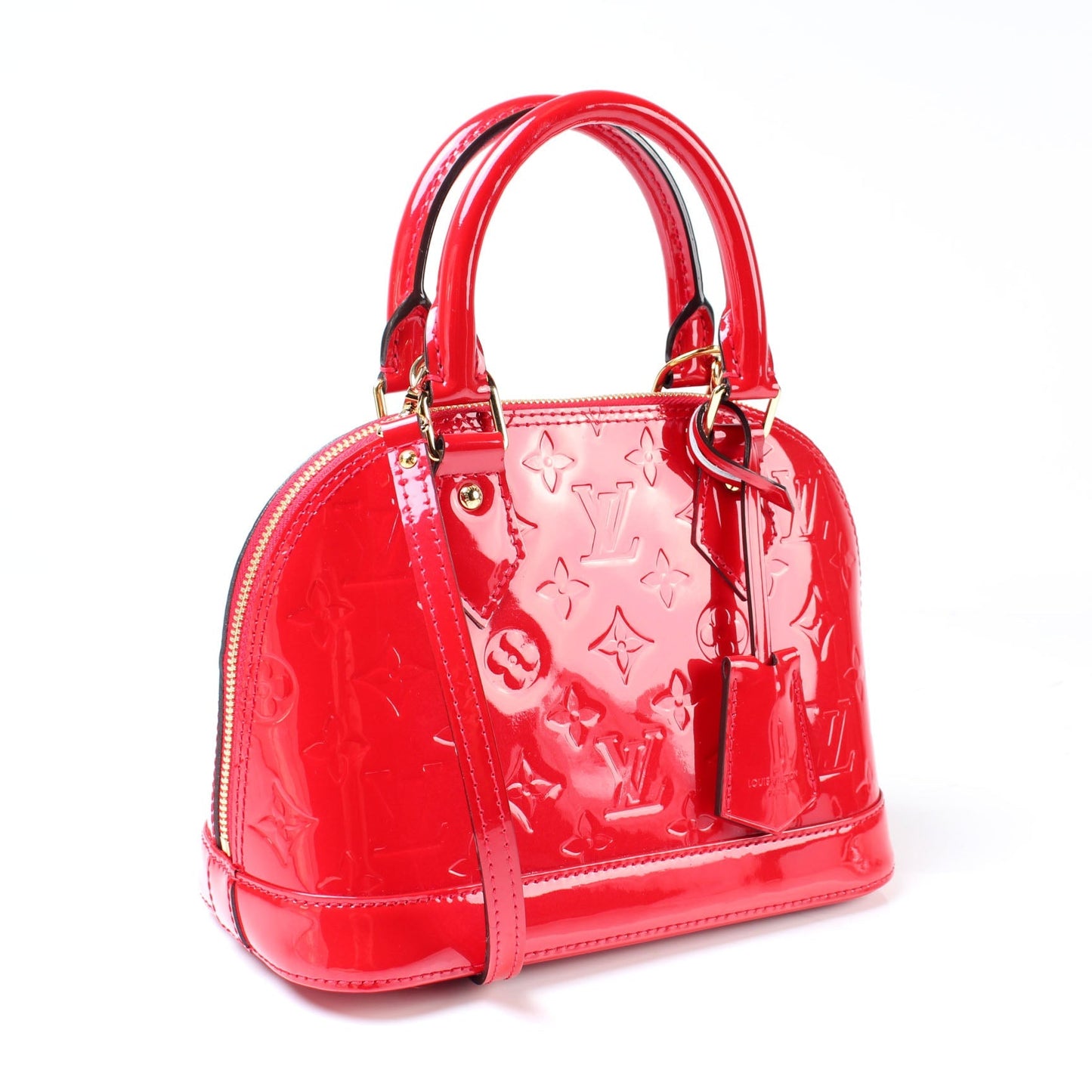 Louis Vuitton Alma BB Vernis Handbag Vernis 67De39C9
