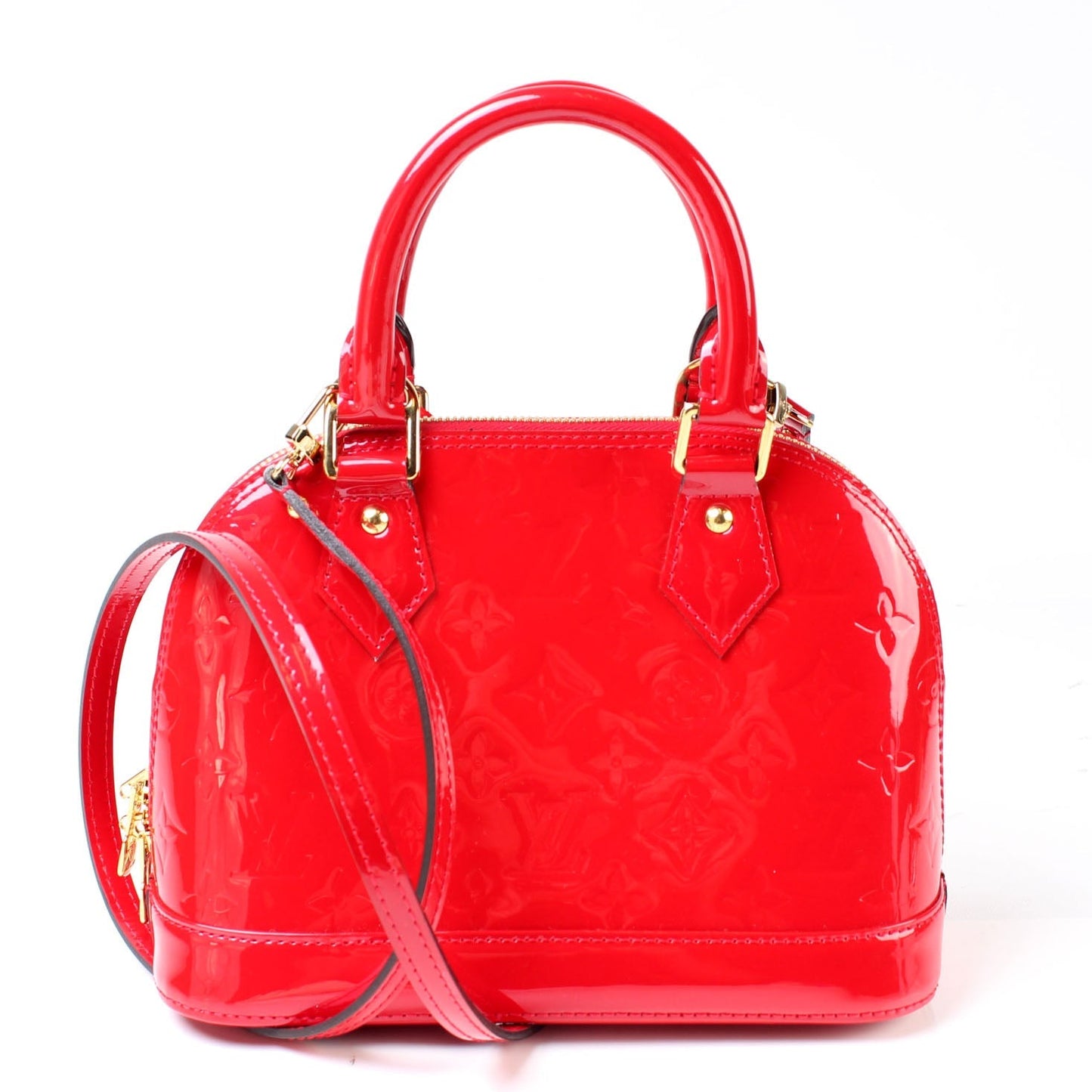 Louis Vuitton Alma BB Vernis Handbag Vernis 67De39C9