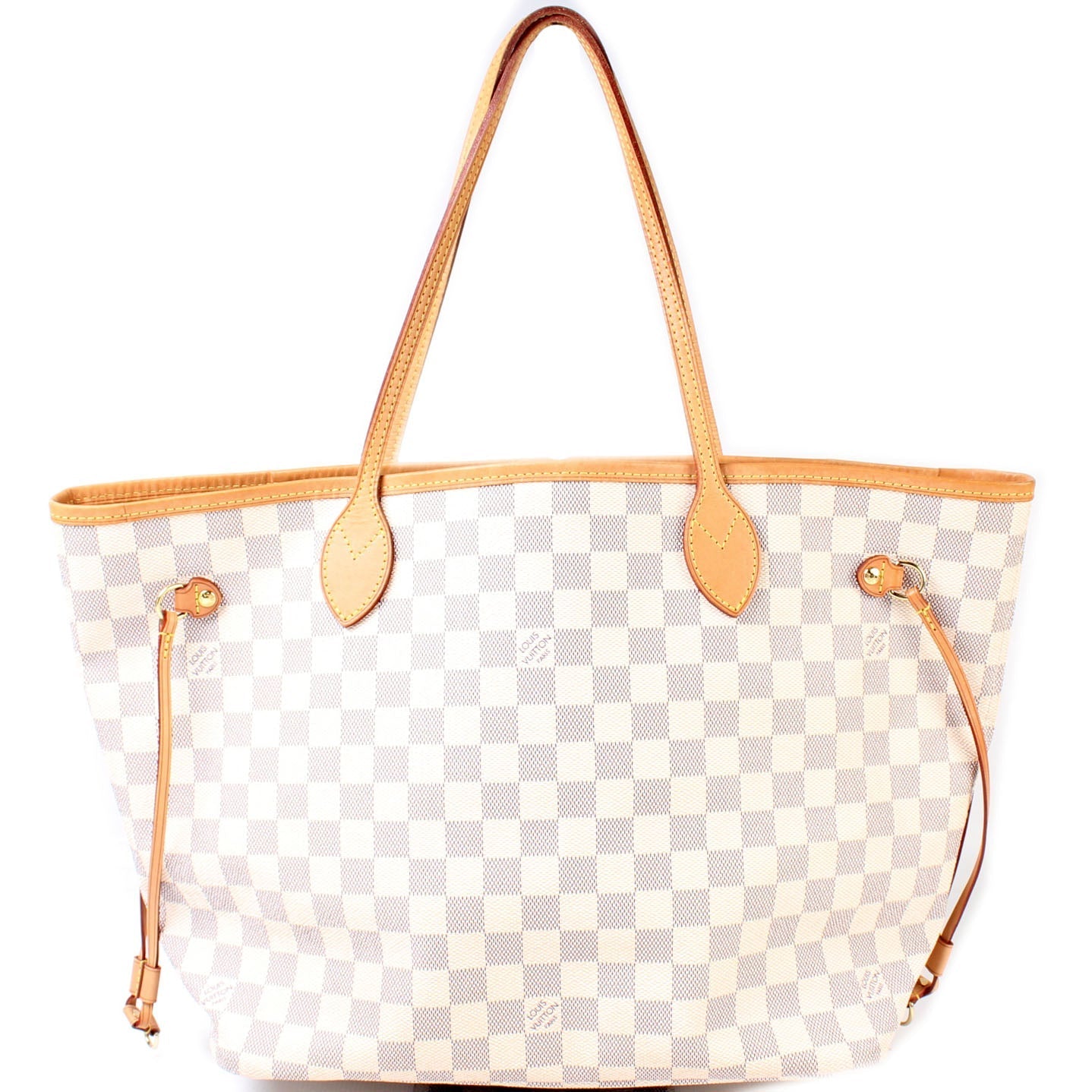 Louis Vuitton Neverfull MM Azur Damier Tote Bag Azur 7C505F58