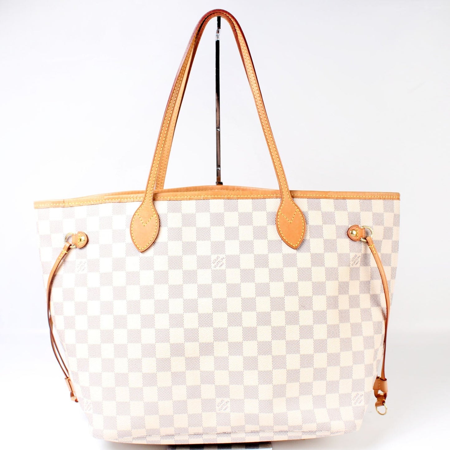 Louis Vuitton Neverfull MM Azur Damier Tote Bag Azur 7C505F58