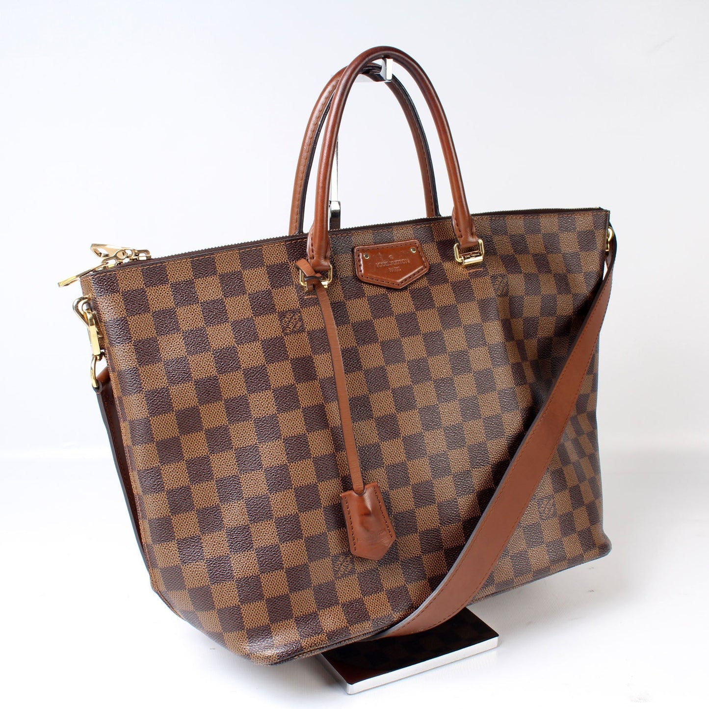 Louis Vuitton Belmont Ebene Damier Handbag Ebene 8F0A8E8D