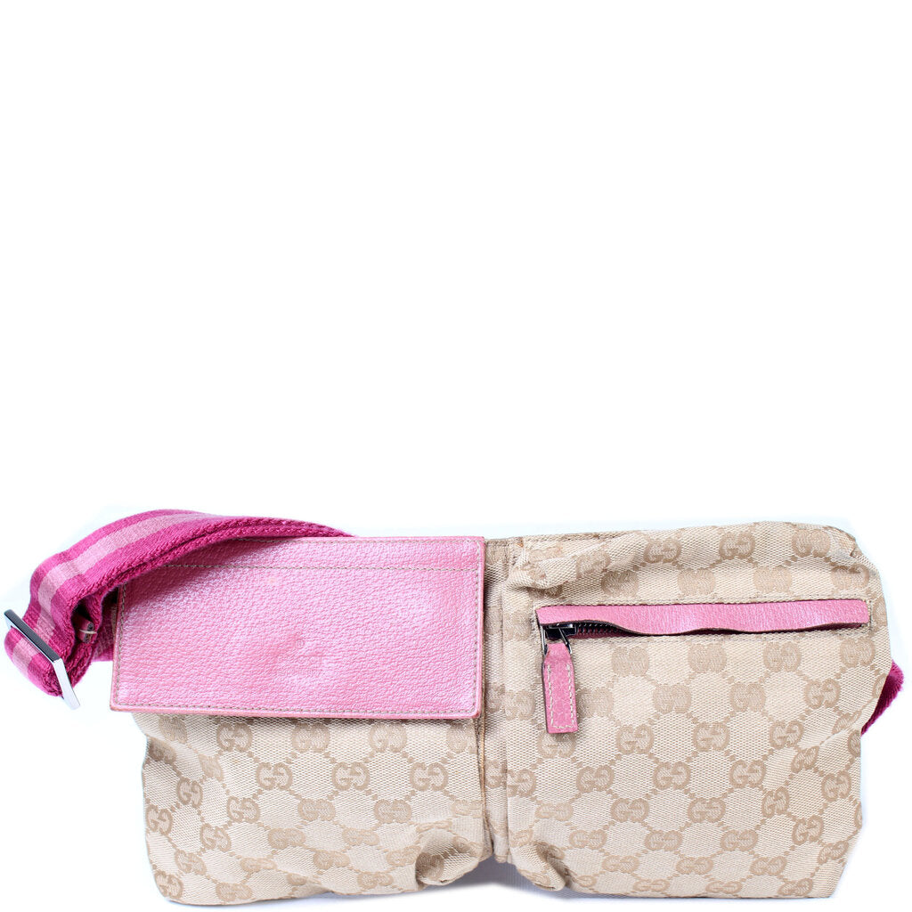 Gucci Waist Canvas Travel Bag Bag 2Ccac97A