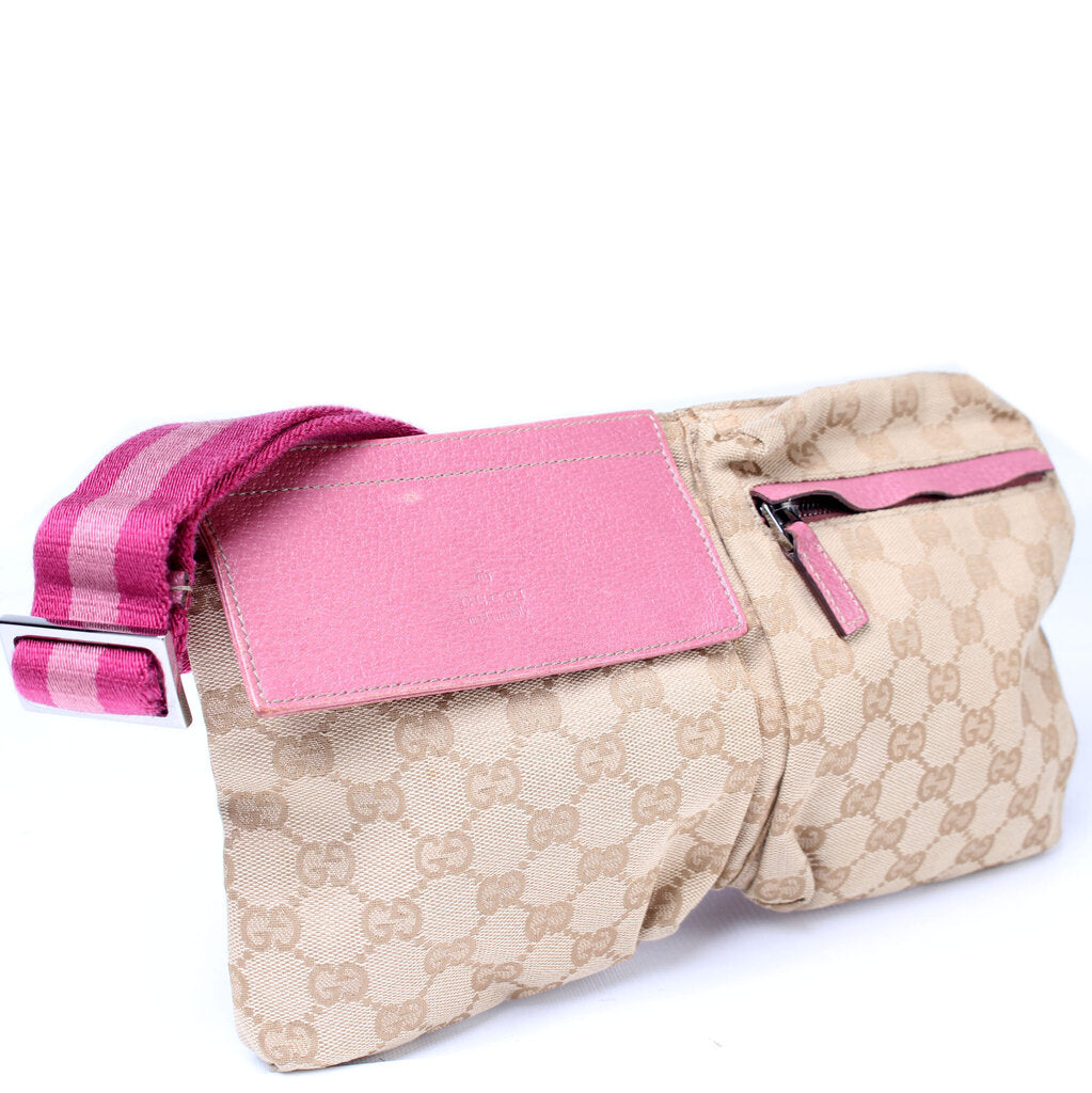 Gucci Waist Canvas Travel Bag Bag 2Ccac97A