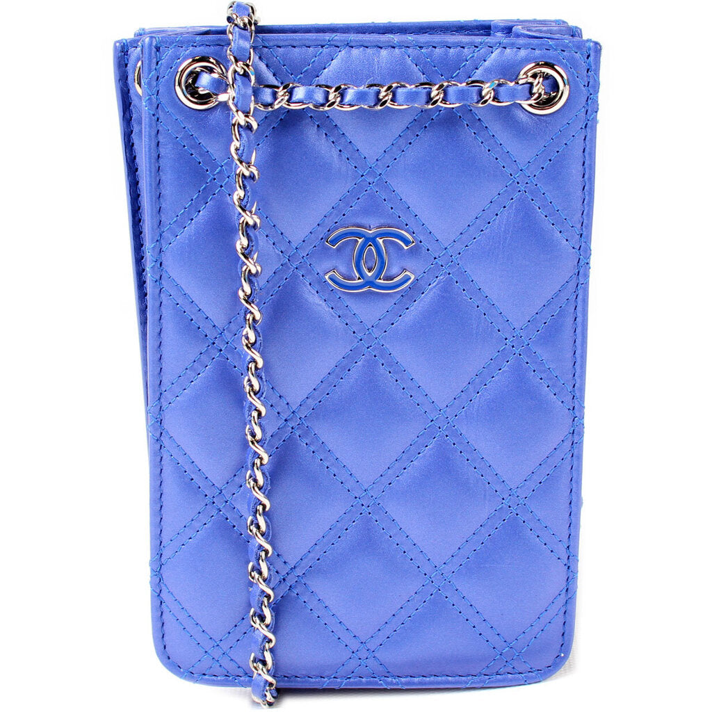 Chanel Quilted CC Phone Holder Handbag