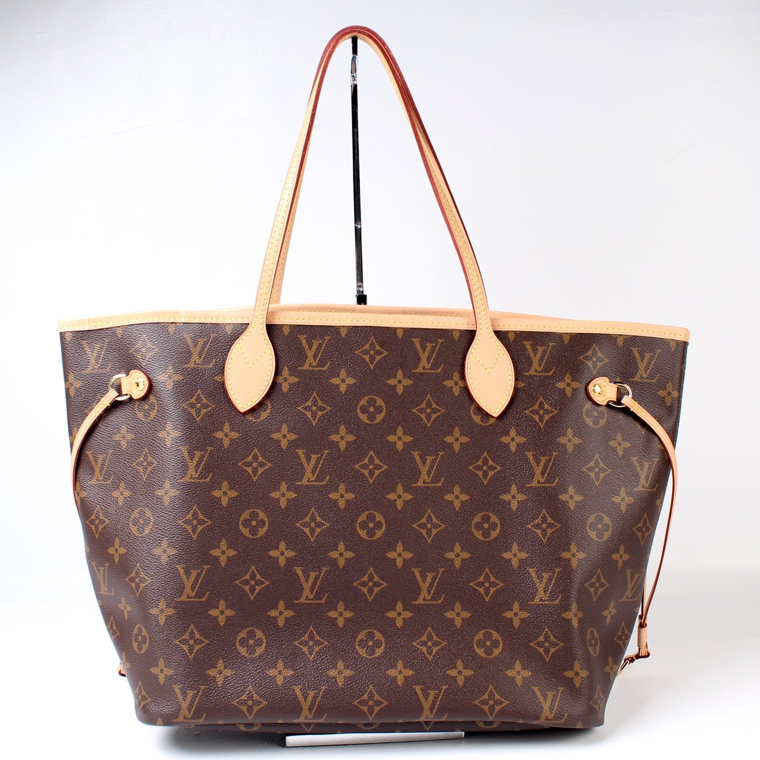 Louis Vuitton Neverfull MM W Pochette Monogram Tote Bag Pochette 1C6Ce345