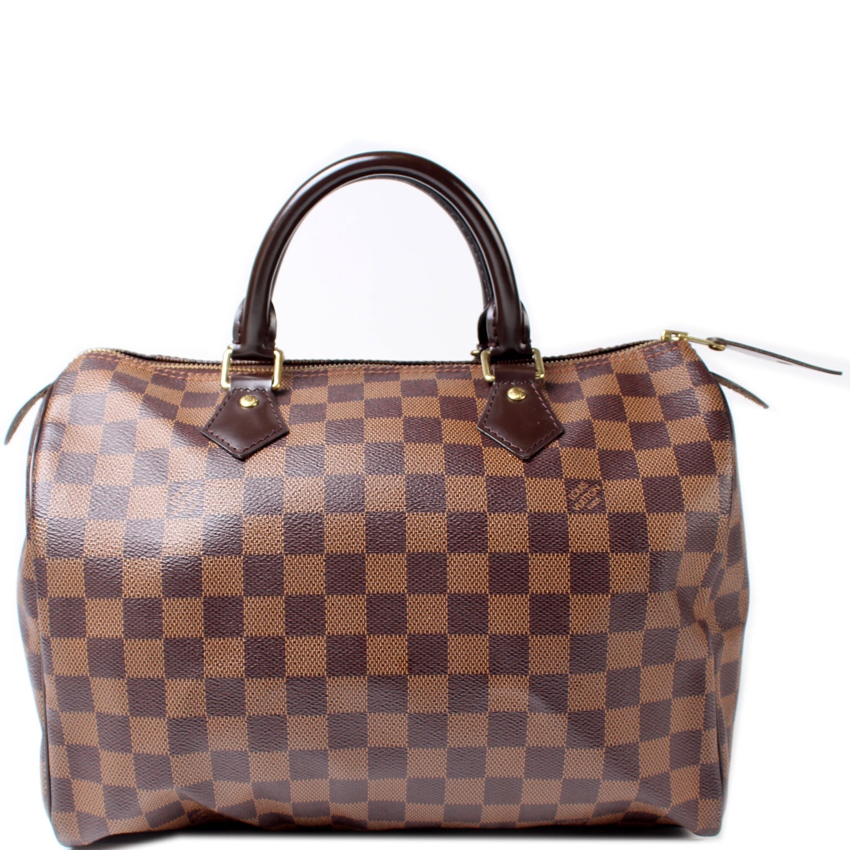 Louis Vuitton Speedy 30 Ebene Damier Handbag Ebene 5Dc10206