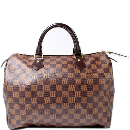 Louis Vuitton Speedy 30 Ebene Damier Handbag Ebene 5Dc10206