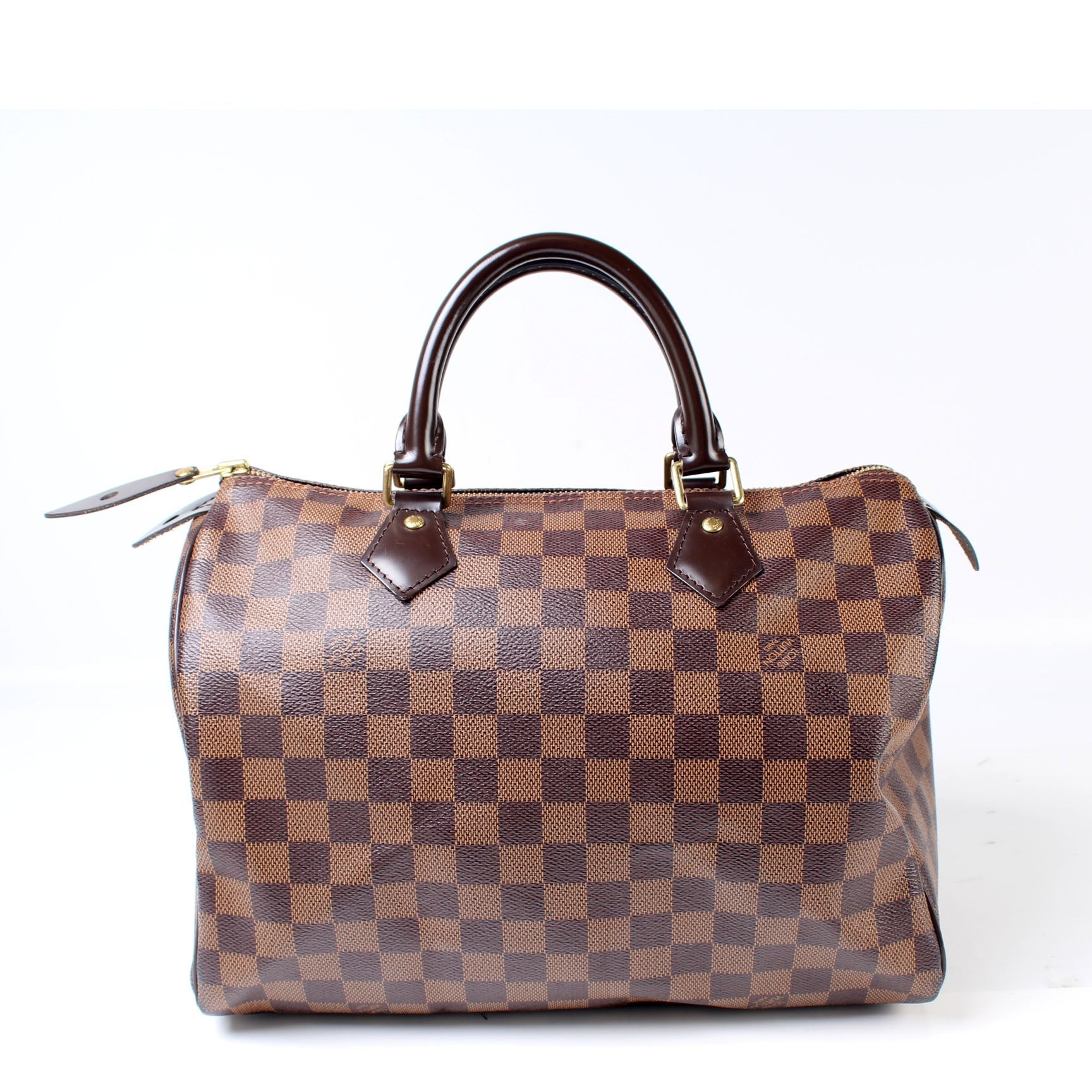 Louis Vuitton Speedy 30 Ebene Damier Handbag Ebene 5Dc10206