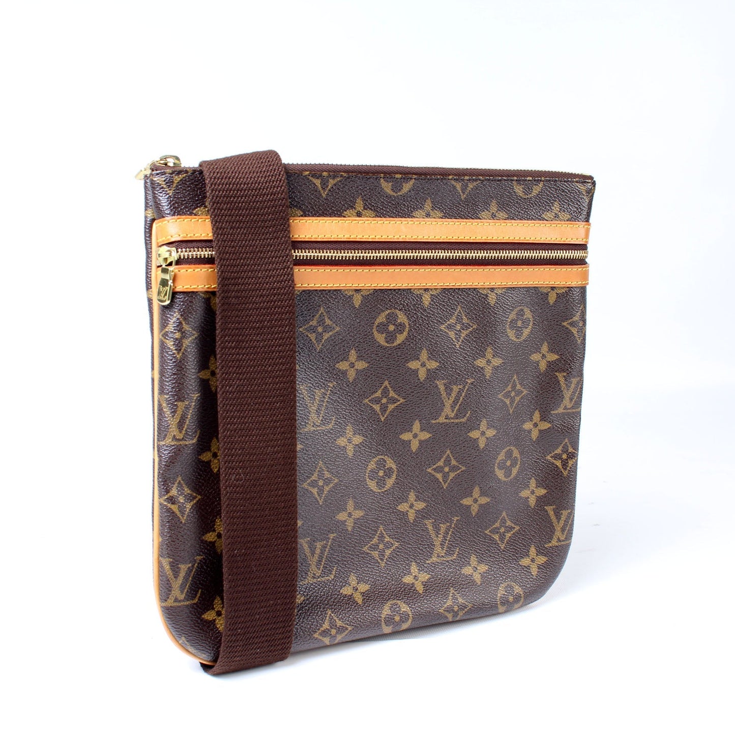 Louis Vuitton Pochette Bosphore Monogram Clutch Bag Monogram 24
