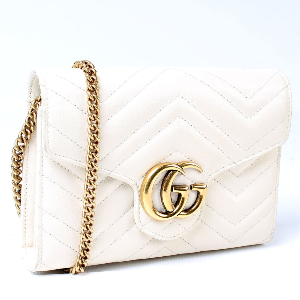 Gucci Marmont Chain Wallet Case Wallet 3