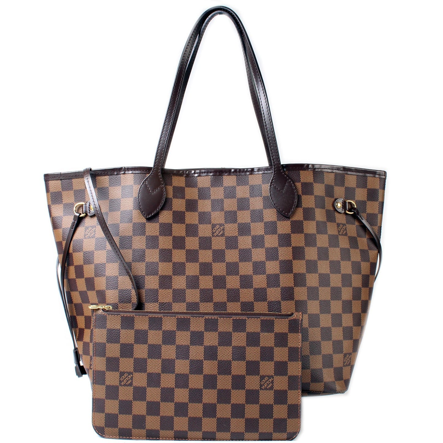 Louis Vuitton Neverfull MM W Ebene Damier Wallet Case Ebene 1