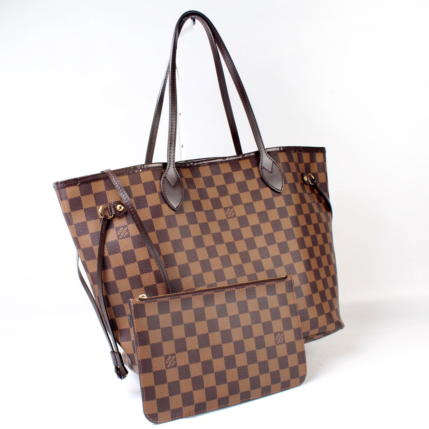 Louis Vuitton Neverfull MM W Ebene Damier Wallet Case Ebene 1