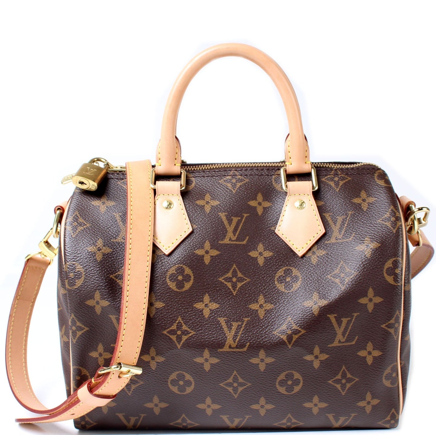 Louis Vuitton Speedy 25 Bandouliere Monogram Handbag Monogram 2