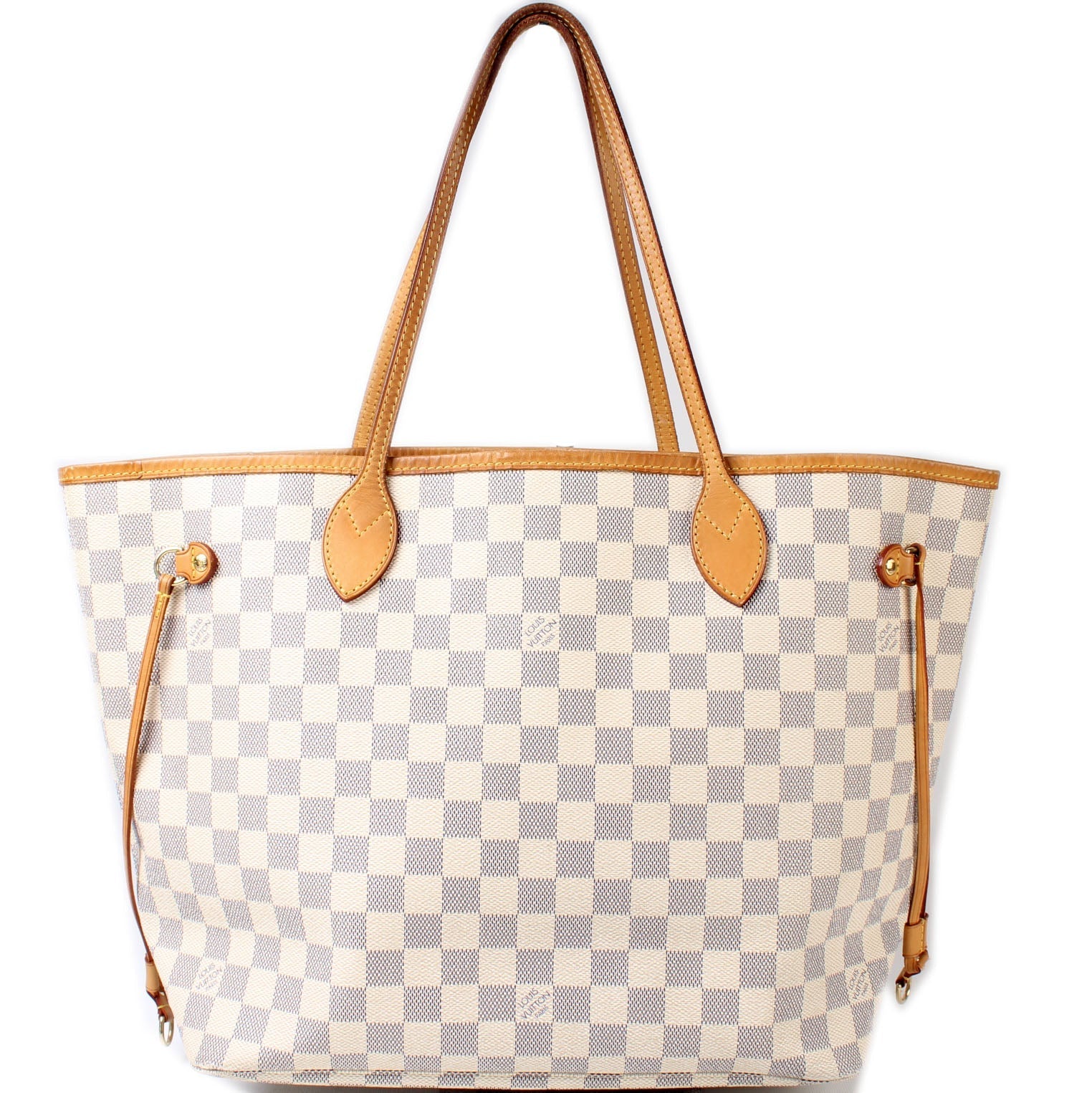 Louis Vuitton Neverfull MM Azur Damier Tote Bag Azur 37