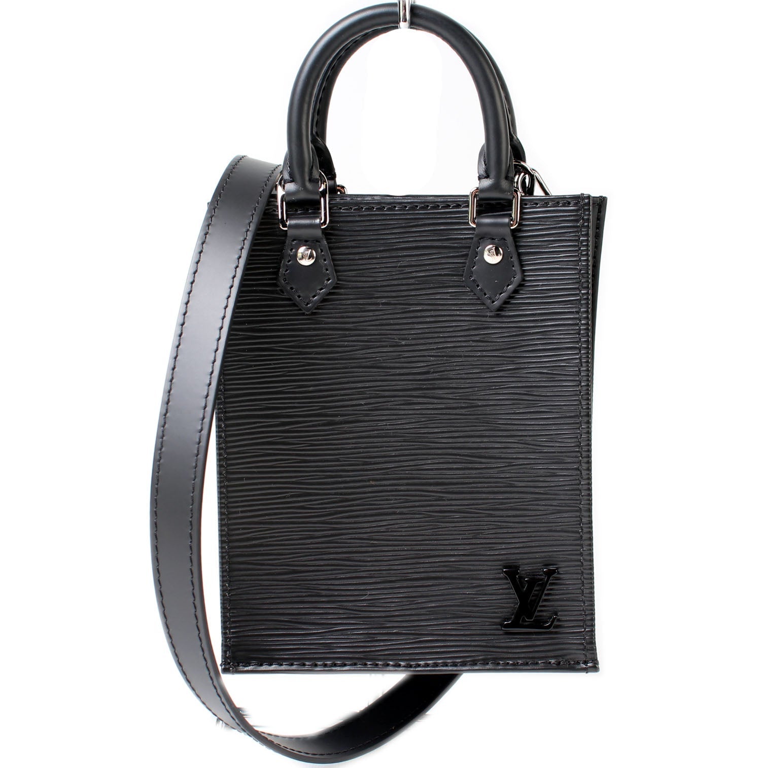 Louis Vuitton Sac Plat Petit Monogram Handbag