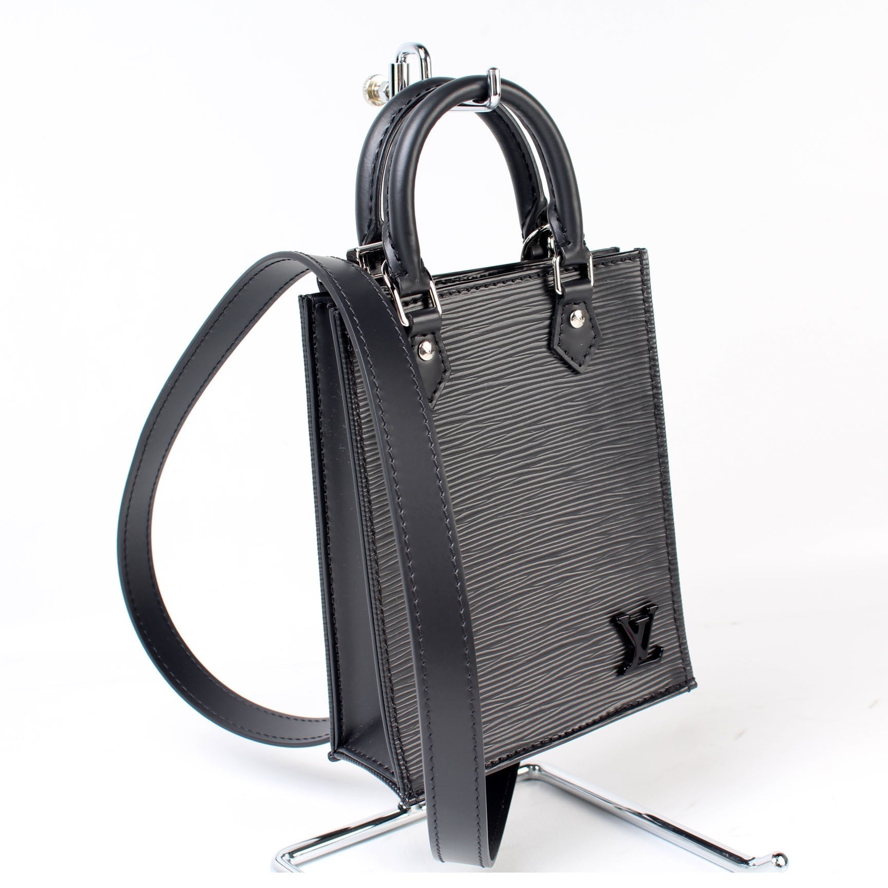 Louis Vuitton Sac Plat Petit Monogram Handbag