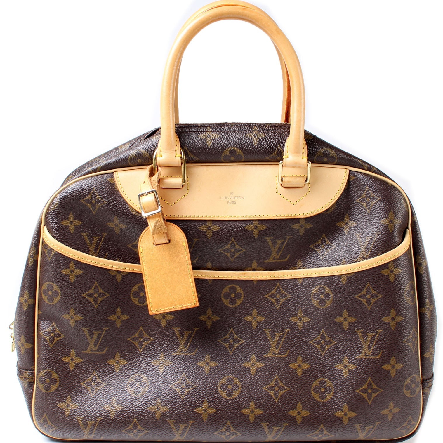 Louis Vuitton Deauville Monogram Handbag Monogram 16