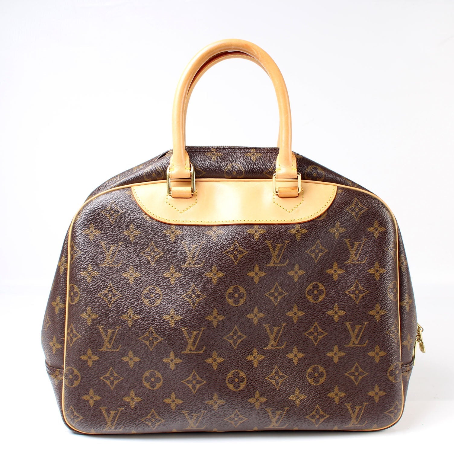 Louis Vuitton Deauville Monogram Handbag Monogram 16