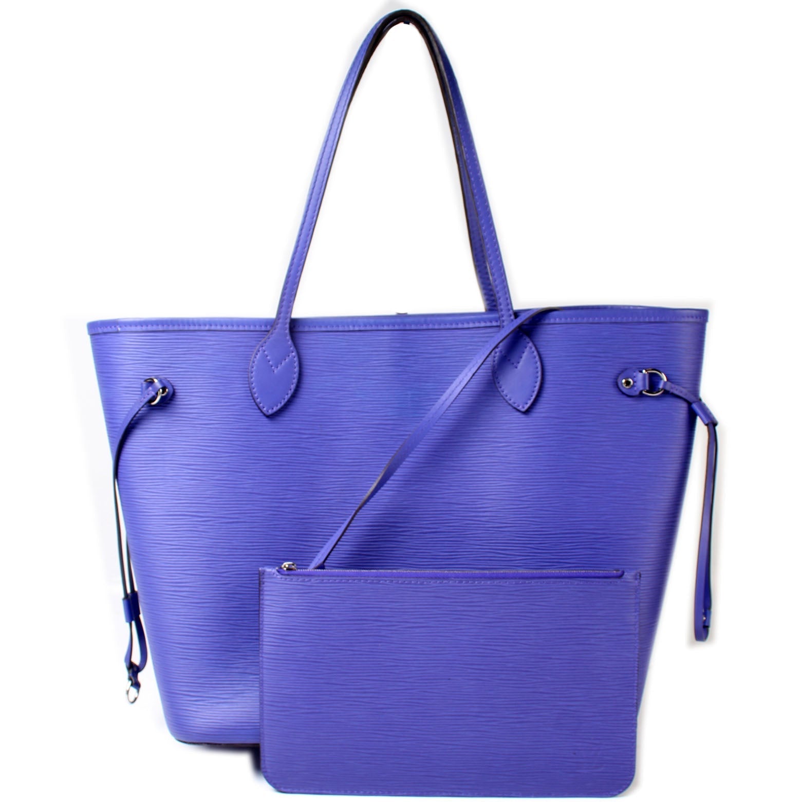Louis Vuitton Neverfull MM Pochette Epi Tote Bag