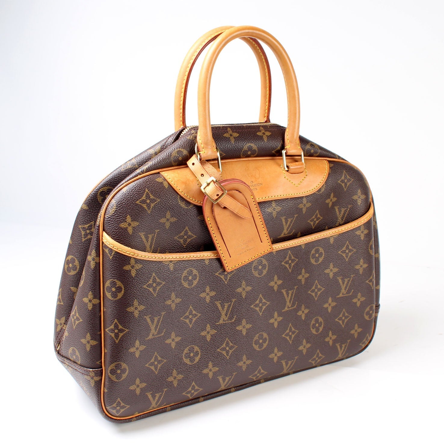 Louis Vuitton Deauville Monogram Handbag Monogram 22