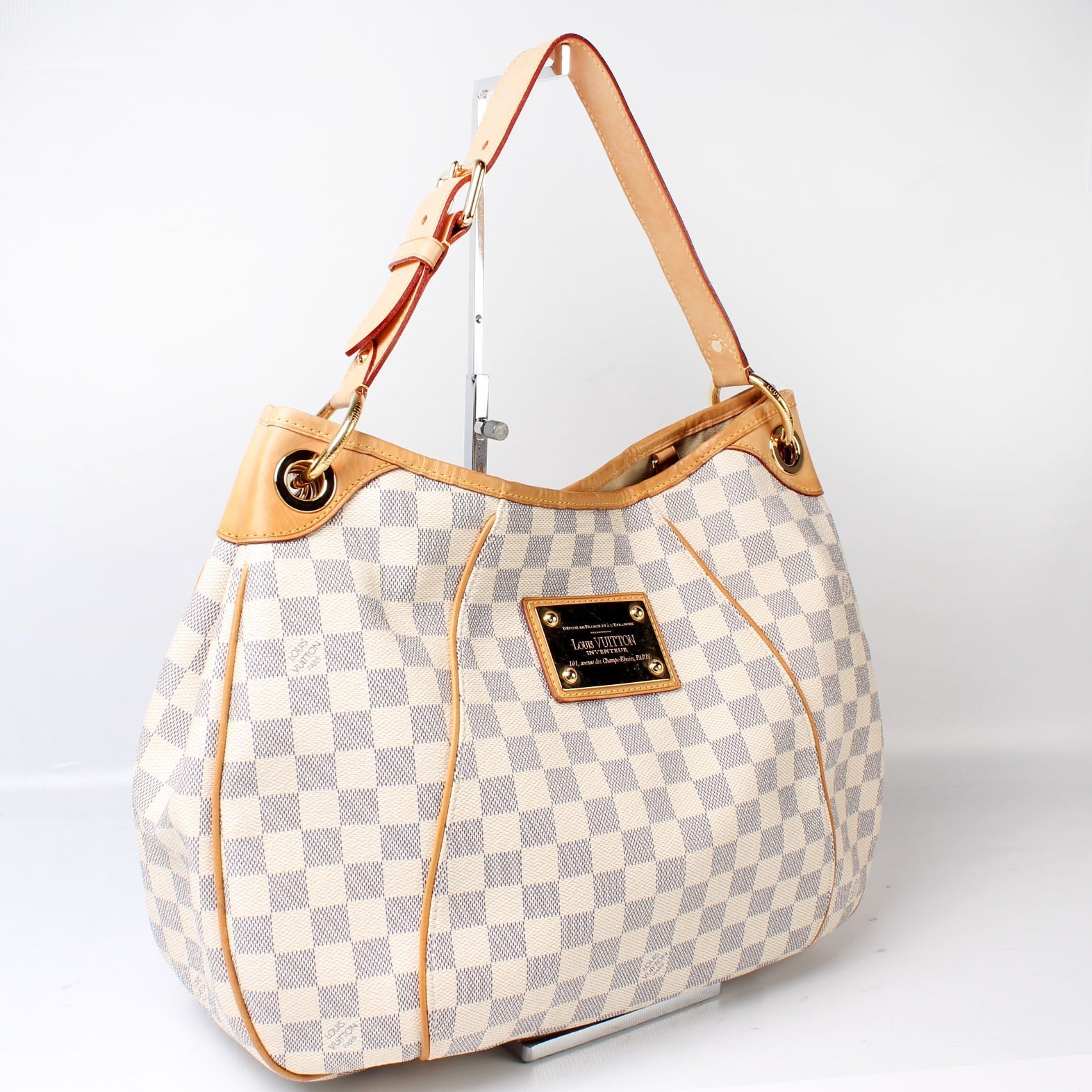 Louis Vuitton Galliera PM Azur Damier Handbag Azur 12