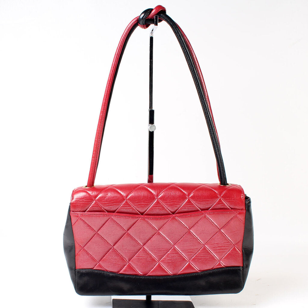 Chanel CC Bicolor Flap Shoulder Bag