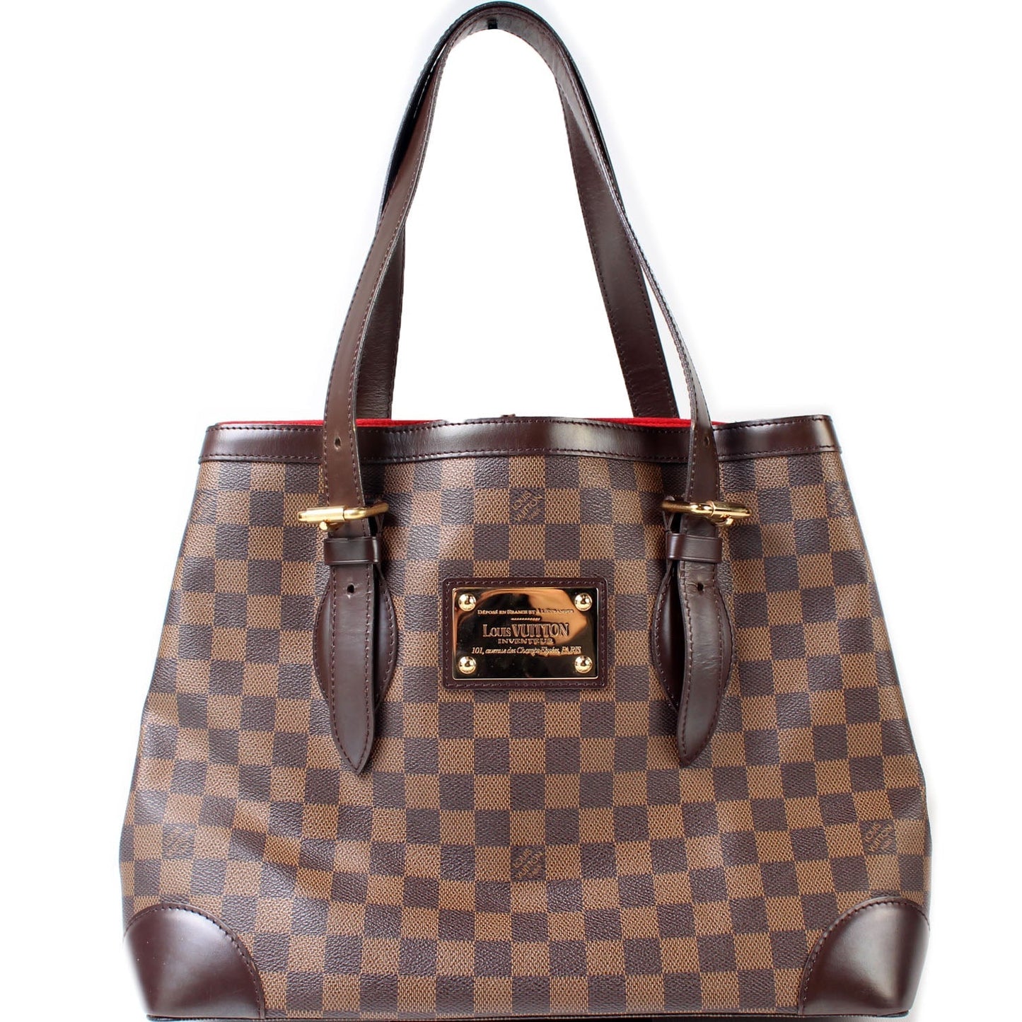 Louis Vuitton Hampstead MM Ebene Damier Handbag Ebene 21