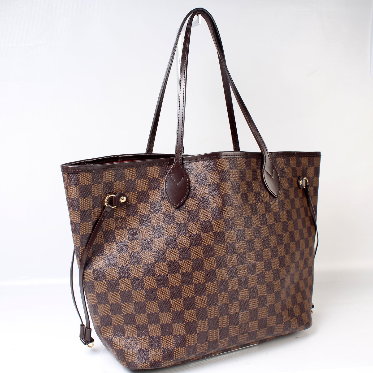 Louis Vuitton Neverfull MM Ebene Damier Tote Bag Ebene 93