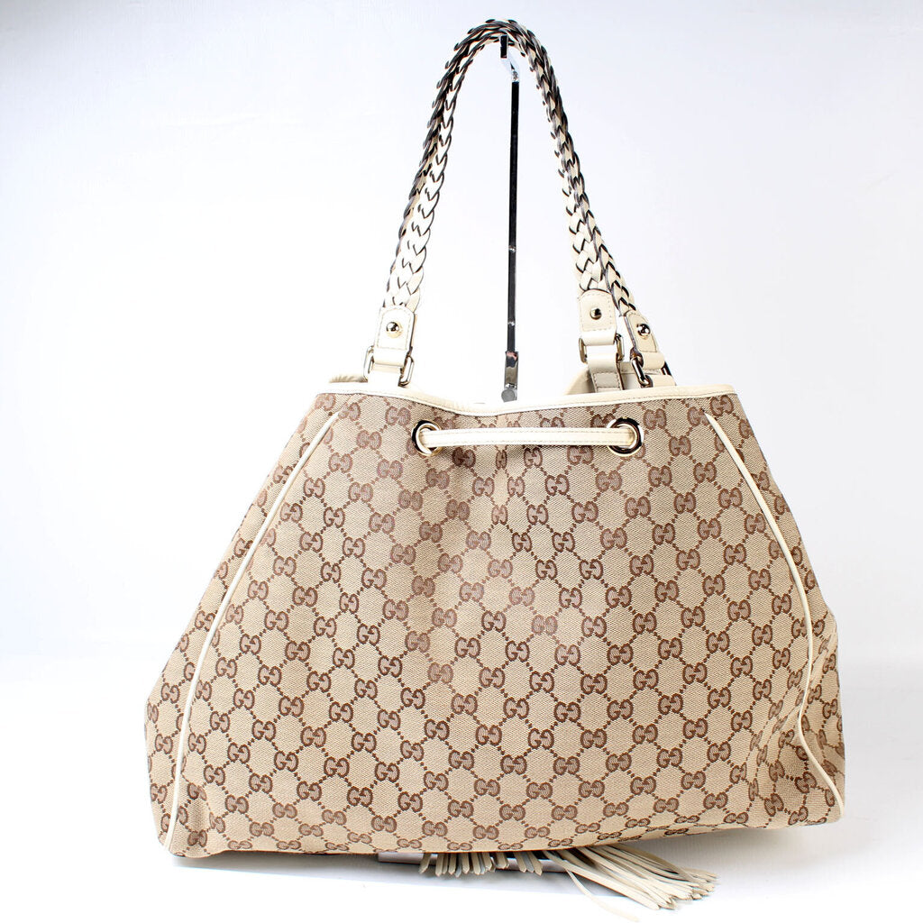Gucci Peggy Braided Tote Bag