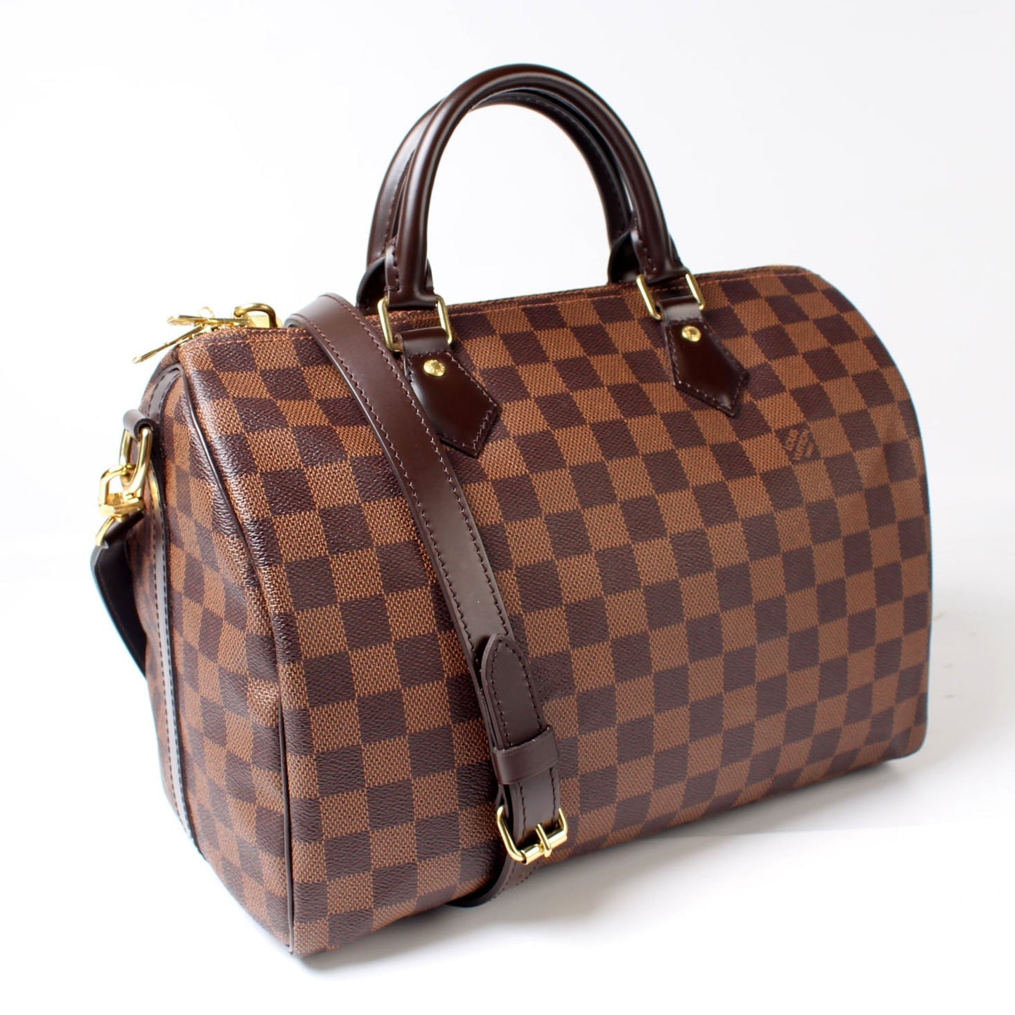 Louis Vuitton Speedy 30 Bandouliere Monogram Handbag Monogram 15
