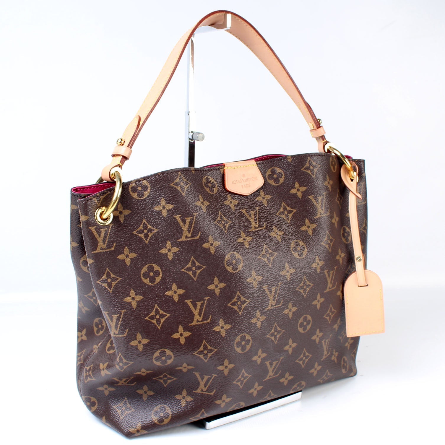 Louis Vuitton Graceful MM Monogram Handbag Monogram 8