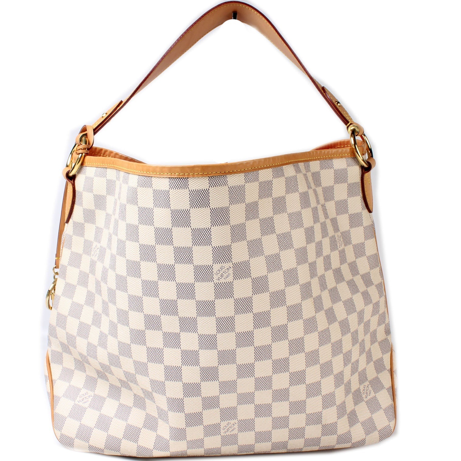 Louis Vuitton Delightful MM Azur Damier Handbag Azur 2