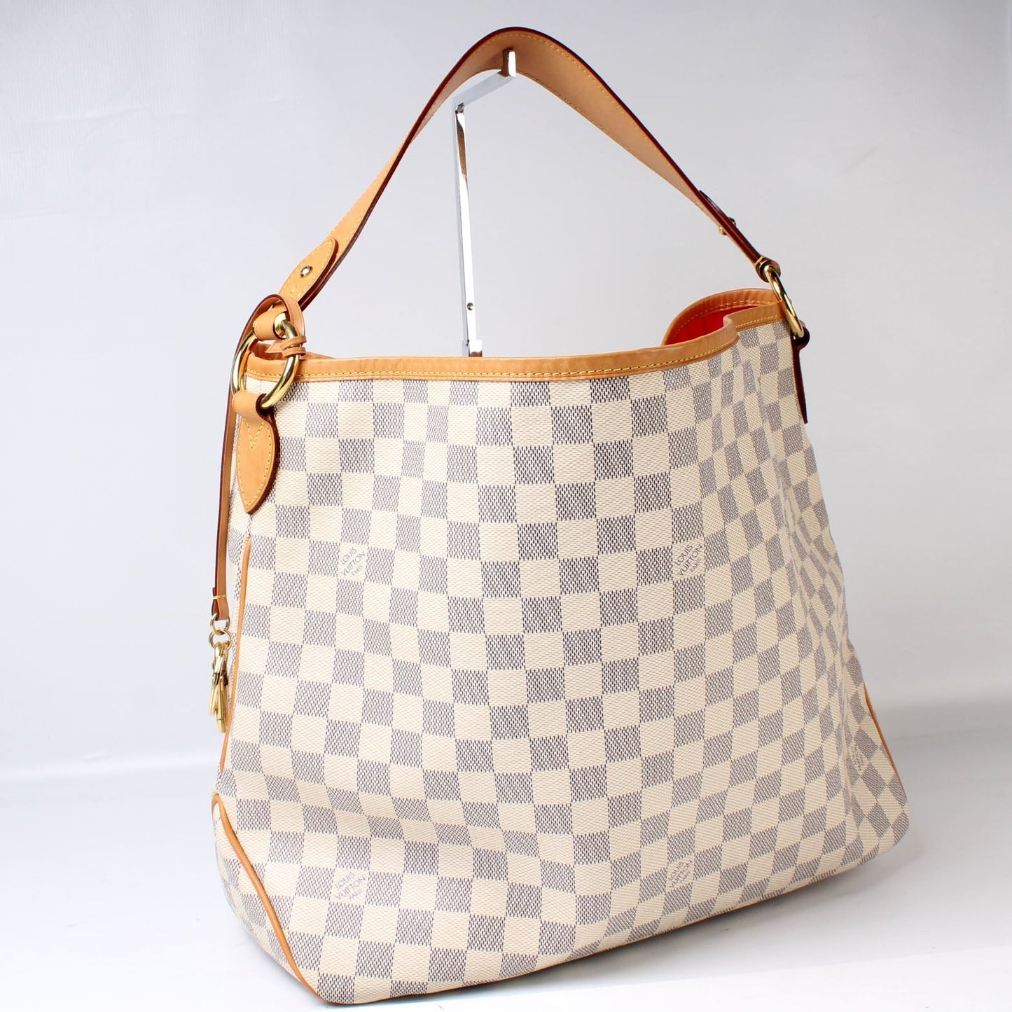 Louis Vuitton Delightful MM Azur Damier Handbag Azur 2